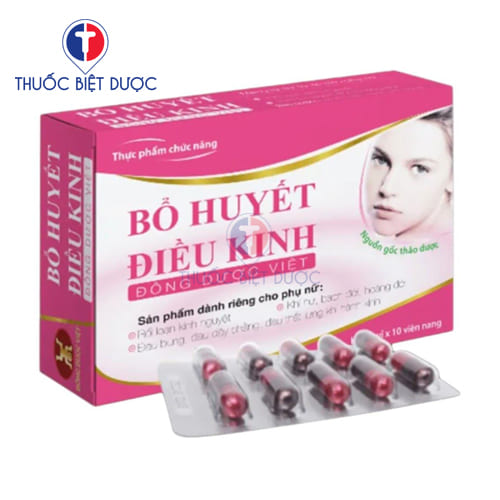 Bổ huyết điều kinh đông dược việt