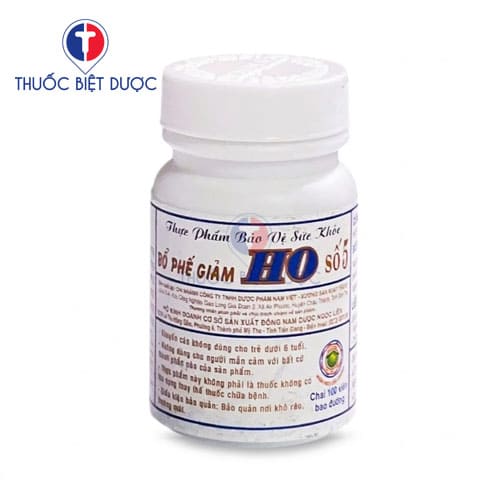 Bổ phế trị ho số 5