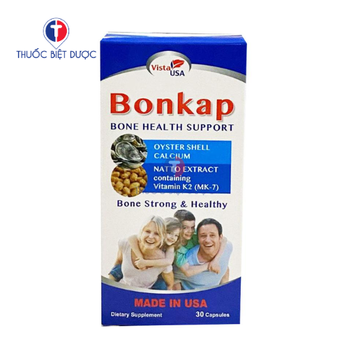 Bonkap Bone Health Support - Hỗ trợ bổ sung canxi