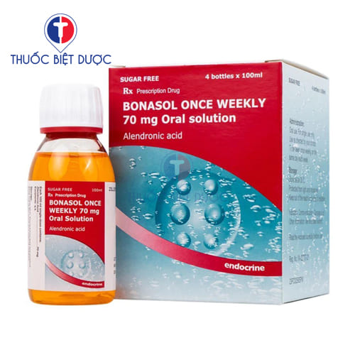 Bonasol Once Weekly 70 mg Oral Solution - Alendronic acid