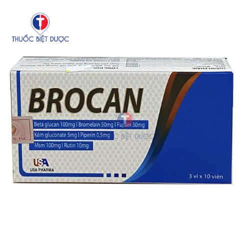 Brocan - Hỗ trợ tăng cường hệ miễn dịch cho cơ thể