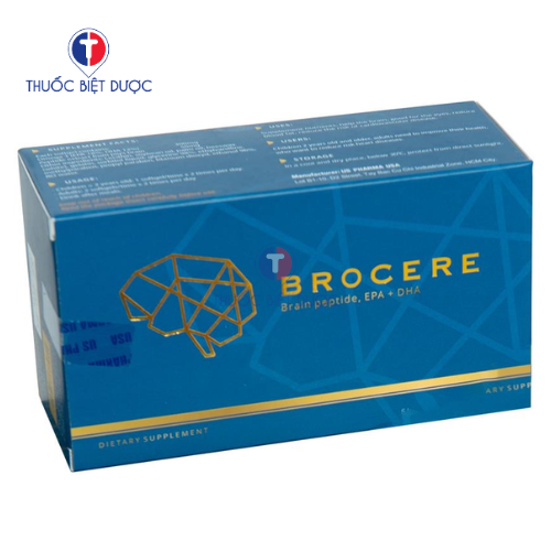 Brocere - Hỗ trợ tăng cường bảo vệ não bộ, cải thiện trí nhớ