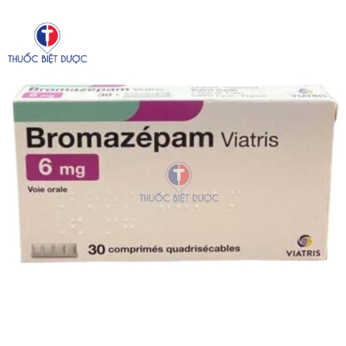 Hình ảnh Bromazepam Viatris 6mg