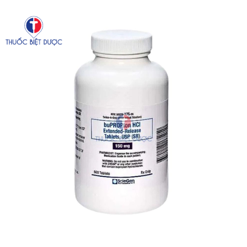 Thuốc Bupropion HCl 150mg ScieGen điều trị bệnh trầm cảm