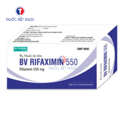 BV Rifaximin 550 - Thuốc giảm tái phát các đợt bệnh não gan
