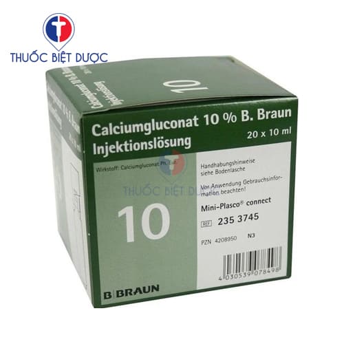 Calcium Gluconat 10% w/v Injections