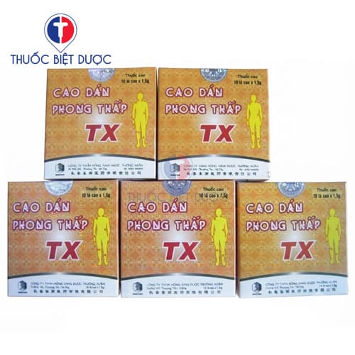Cao dán Phong thấp TX
