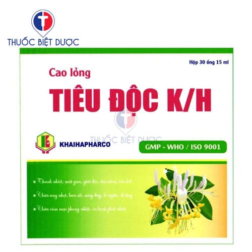 Cao lỏng tiêu độc K/H
