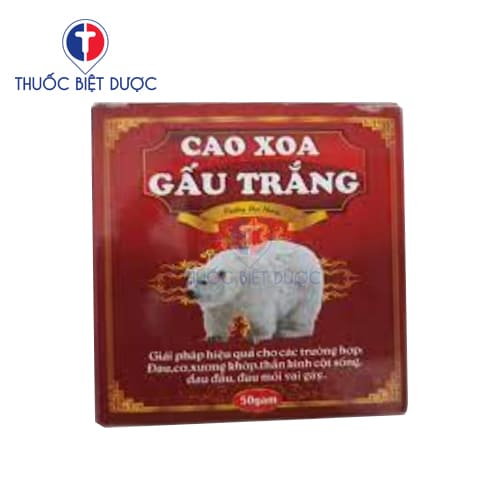 Cao xoa bóp gấu trắng