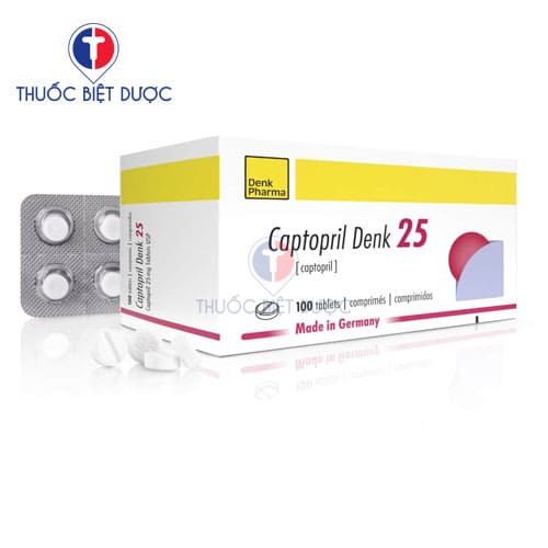 Captopril denk 25