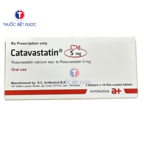 Catavastatin 5mg Antibiotice