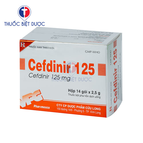 Cefdinir 125