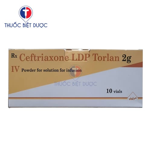 Ceftriaxone LDP Torlan 2g