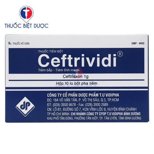 Ceftrividi 1g