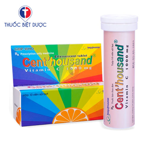 Centhousand - Acid ascorbic 1000mg Imexpharm