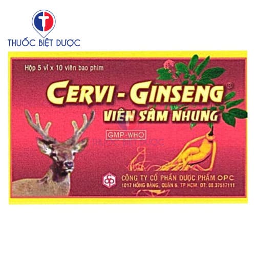 Viên sâm nhung Cervi ginseng