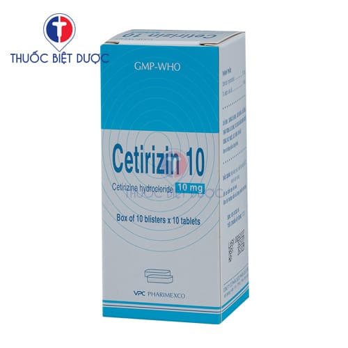 Cetirizin 10 mg