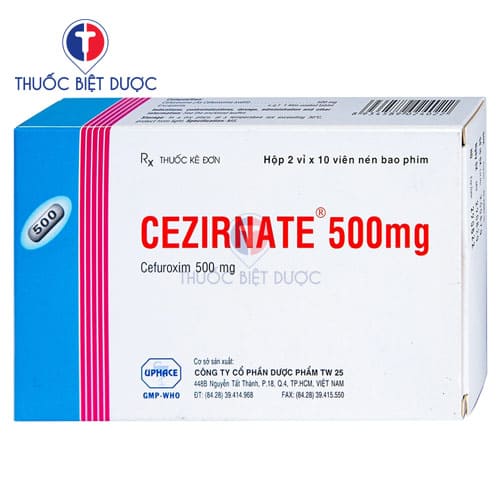 Cezirnate 500mg