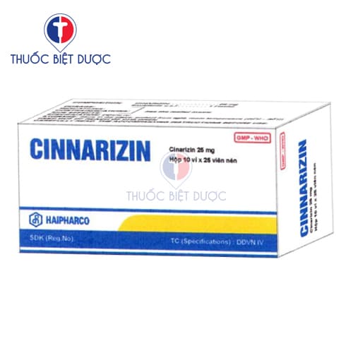 Cinarizin 25mg
