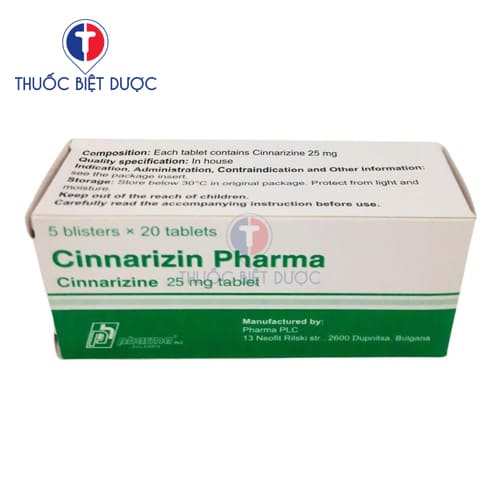 Cinnarizin Pharma