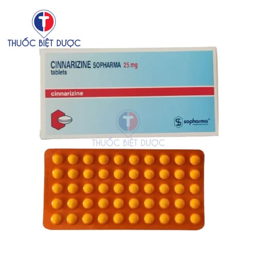 Cinnarizine Sopharma 25mg