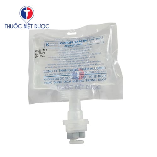 Ciprofloxacin 200mg/100ml