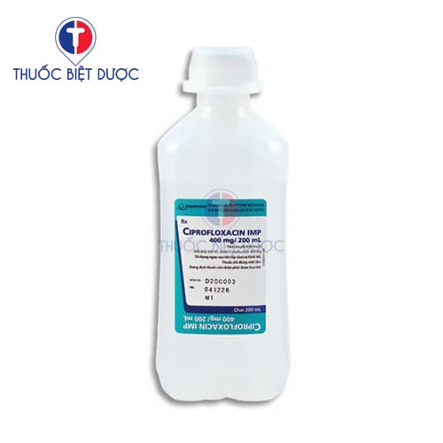 Ciprofloxacin 400mg/200ml