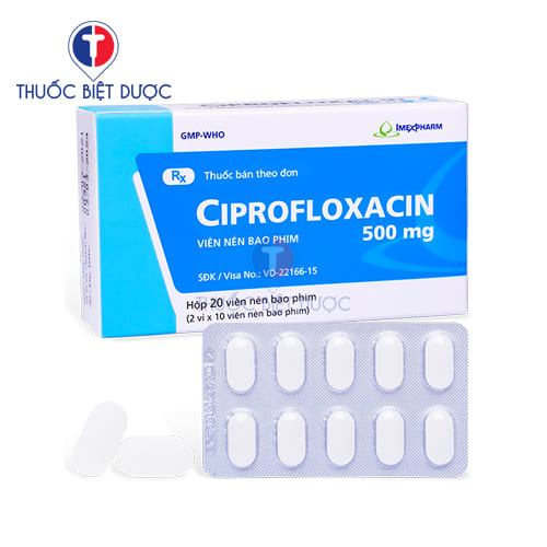 Ciprofloxacin 500mg