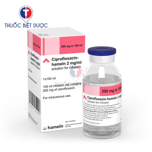 Ciprofloxacin-hameln 2mg/ml