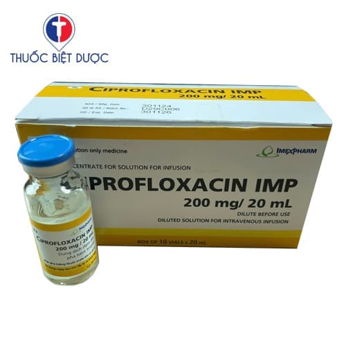 Ciprofloxacin 200mg/20ml