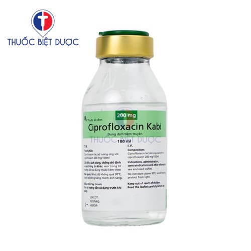 Ciprofloxacin 200mg/100ml