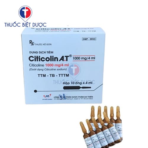 Citicolin A.T 1000mg/4ml