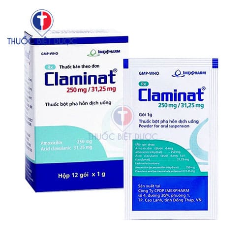 Claminat 250mg/31,25mg