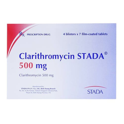 Clarithromycin Stada 500 mg
