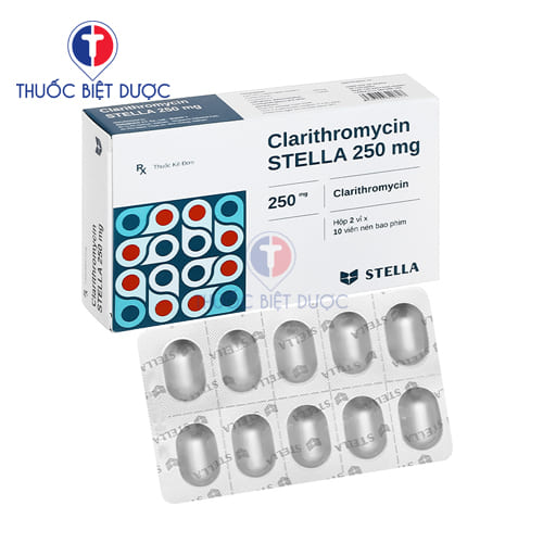 Clarithromycin Stella 250mg