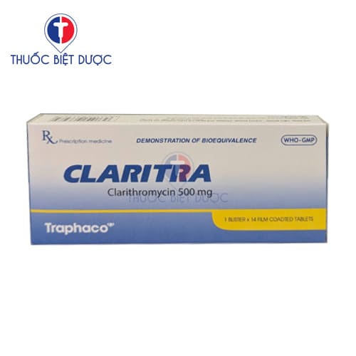 Claritra 500mg Traphaco - Clarithromycin