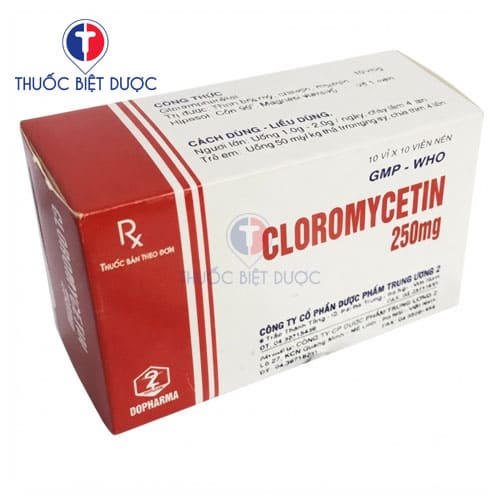 Cloromycetin 250mg
