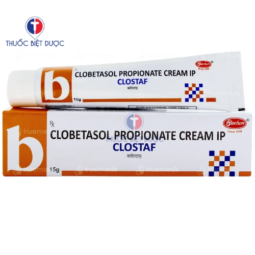 Clostaf Cream 0.05% Clobetasol Propionate Biochem Pharma