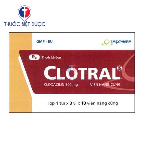 Clotral 500mg Imexpharm - Cloxacilin