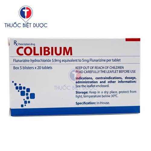Colibium 5mg Hamedi - Flunarizin