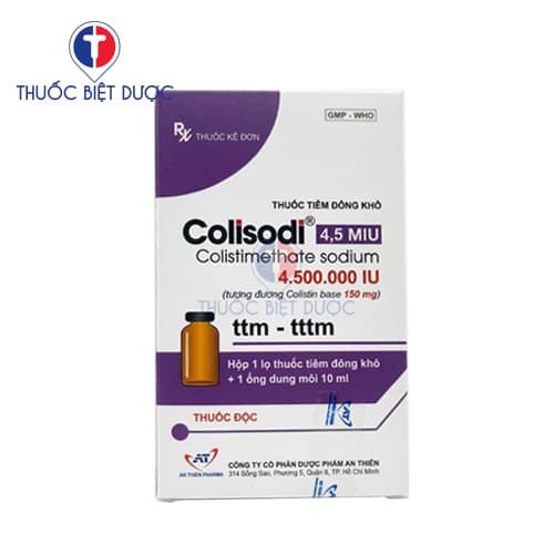 Colisodi 4,5MIU An Thiên Pharma - Colistimethate