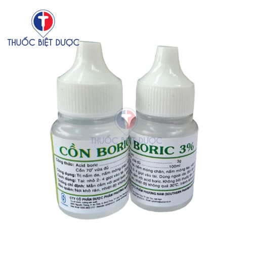 Cồn Boric 3%