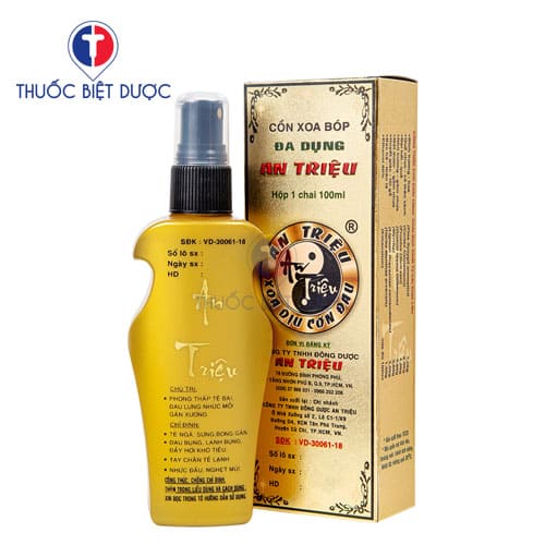 Rượu xoa bóp đa dụng An Triệu