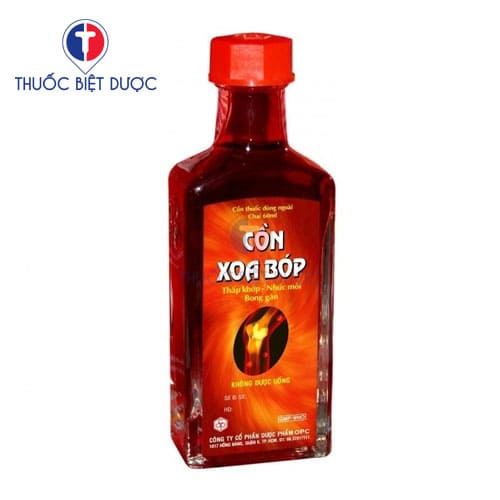 Cồn xoa bóp