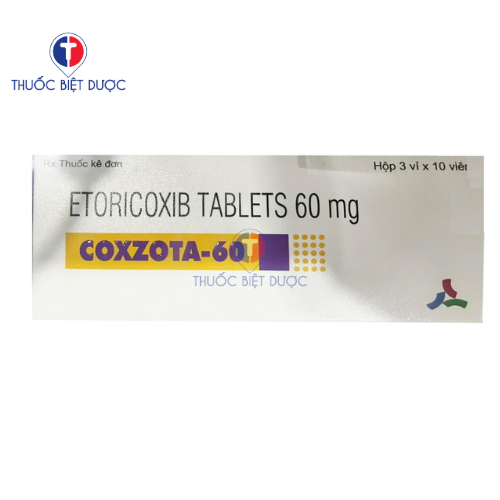 Coxzota-60 điều trị viêm khớp và thoái hóa xương khớp