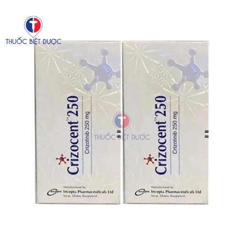 Thuốc Crizocent 250 điều trị ung thư phổi không tế bào nhỏ