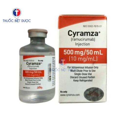 Cyramza 500mg/50ml Eli Lilly