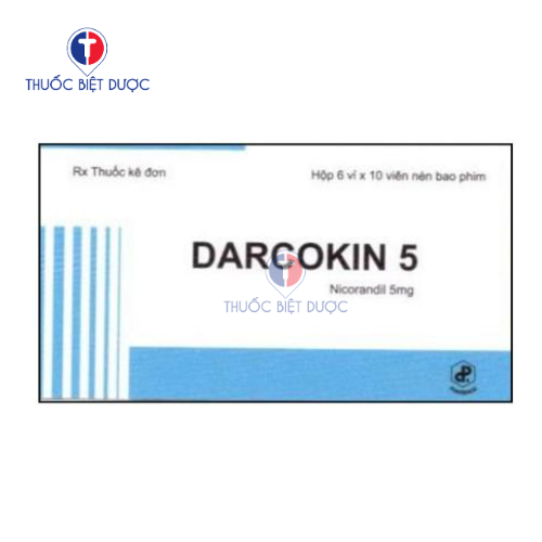 Darcokin 5 - Thuốc điều trị đau thắt ngực và bệnh mạch vành