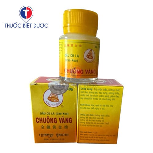 Dầu cù là chuông vàng