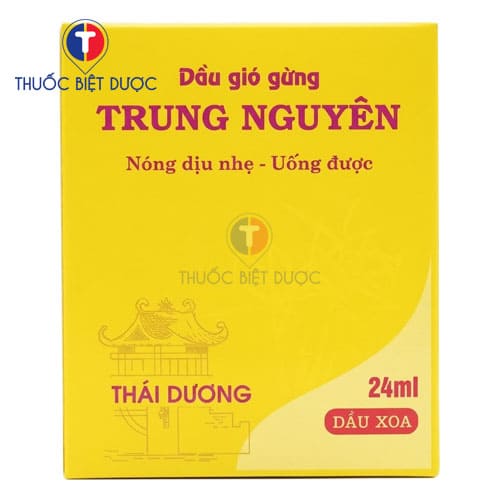 Dầu gió gừng Trung Nguyên